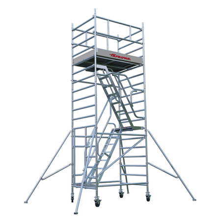 Faraone wieża jezdna Top System ze schodami 135×180 CM 6,4M G1-54