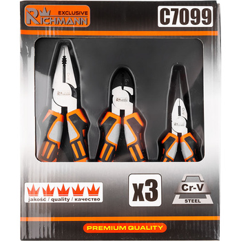 Richmann zestaw szczypiec 3 elementy C7099