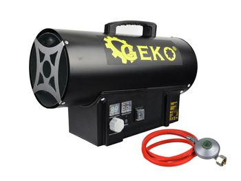 Geko nagrzewnica gazowa z reduktorem i termostatem 20KW G80411