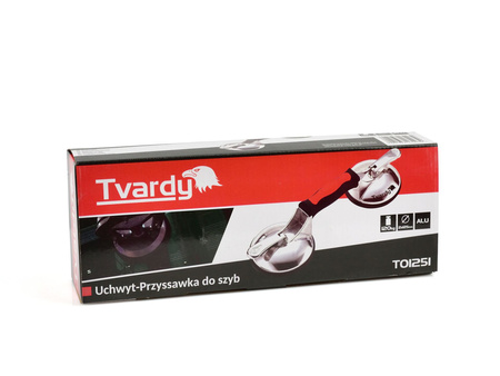 TVARDY PRZYSSAWKA DO SZYB ALU. PODWÓJNA 2x125mm 