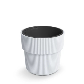 PROSPERPLAST Doniczka Milly-biały DBMIR300-S449