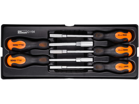 Richmann wkład-wkrętaki nasadowe 6-13mm 5 elementów C1194