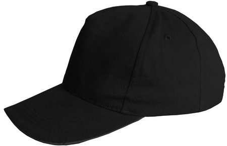 STALCO CZAPKA Z DASZKIEM CZARNA S-44223