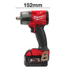 Milwaukee Zestaw Klucz udarowy 745Nm M18FMTIW2F12 + 2 akumulatory 5Ah + szybka ładowarka