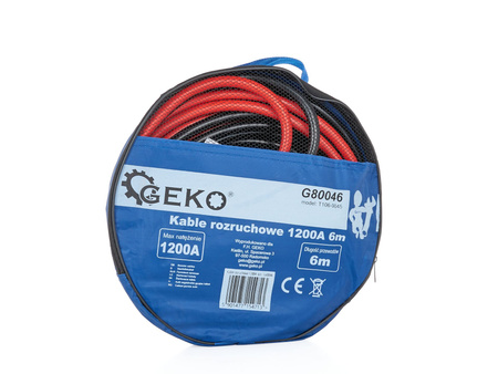 GEKO KABLE ROZRUCHOWE 1200A 6m G80046