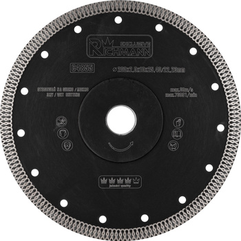 Richmann tarcza diamentowa 200x2mm cienka C4855