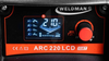 Weldman spawarka inwerterowa ARC-220 LCD 103004