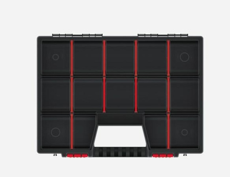 KISTENBERG ORGANIZER NARZĘDZIOWY NOR16, 65x290x390mm CZERWONY