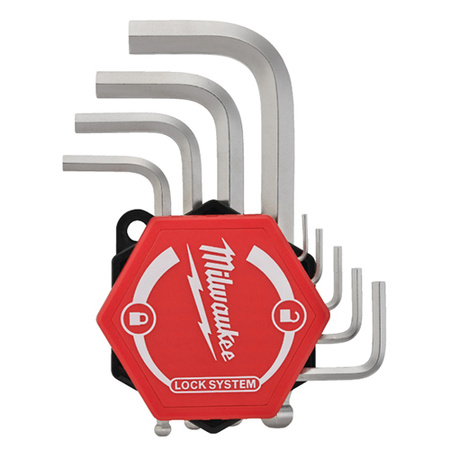 Milwaukee zestaw kluczy imbusowych 9 sztuk