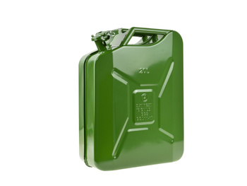 Kanister metalowy blaszany zielony 20L G03232