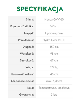 BillyGoat wycinarka do darni SC181HEU