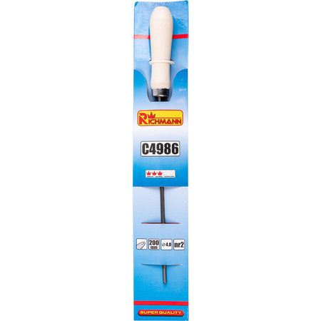 RICHMANN PILNIK OKRĄGŁY Z RĄCZKĄ DO PILARKI 4MM C4986