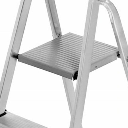 AwTools drabina aluminiowa wolnostojąca 7 stopni udźwig 125kg