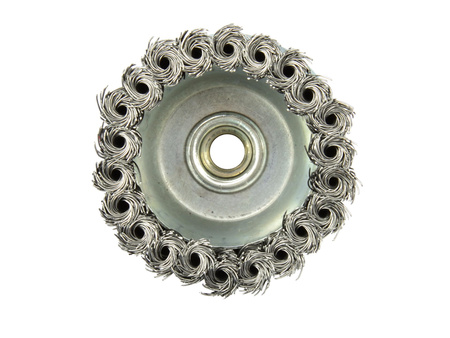 GEKO SZCZOTKA CZOŁOWA PLECIONA 100MM M14