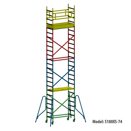 FARAONE WIEŻA JEZDNA TOP FLEX 75 X 160 CM 8,04M S160XS-74