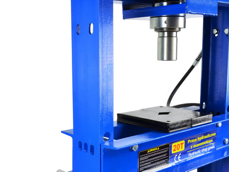 GEKO PRASA HYDRAULICZNA Z MANOMETREM 20T