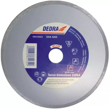 DEDRA TARCZA DIAMENTOWA 180mm ŚR. 25,4mm