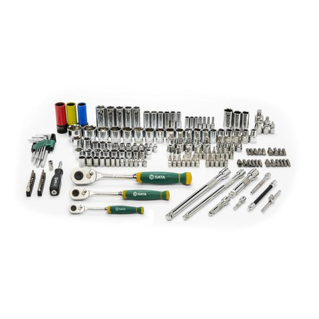 SATA zestaw kluczy nasadowych 180 elementów 1/2 3/8" 1/4" ST09546G