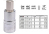 YATO KLUCZ TRZPIENIOWY IMBUSOWY/HEX 1/2"  7x55mm