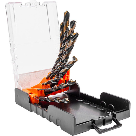 Richmann wiertła do metalu HSS 1-10mm 10 sztuk C9697
