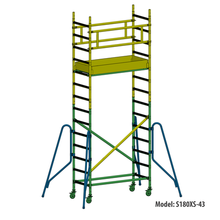 Faraone wieża jezdna Top Flex 75 X 180 CM 4,96M S180XS-43