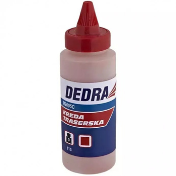 DEDRA KREDA TRASERSKA CZERWONA 115g