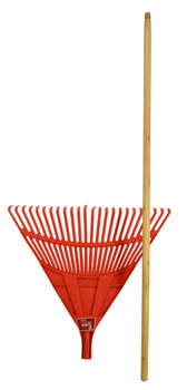 AWTOOLS GRABIE DO LIŚCI PLASTIKOWE 22z+TRZONEK