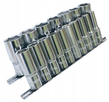 Honiton zestaw nasadek długich 3/8" 8-24mm 17 sztuk H2209