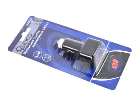 GEKO WOLTOMIERZ TESTER AKUMULATORA 12/24V