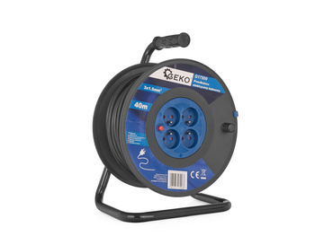GEKO Przedłużacz elektryczny bębnowy 3x1.5mm2 40m G17509