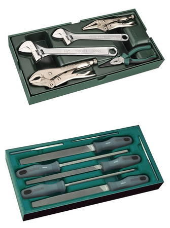 Sata wózek warsztatowy 7-szuflad 299 elementów GL09928