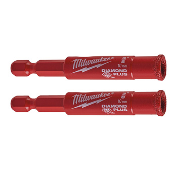 MILWAUKEE WIERTŁO DIAMENTOWE HEX 10MM 2SZT.