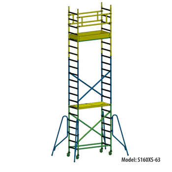 Faraone wieża jezdna Top Flex 75 X 160 CM 6,92M S160XS-63