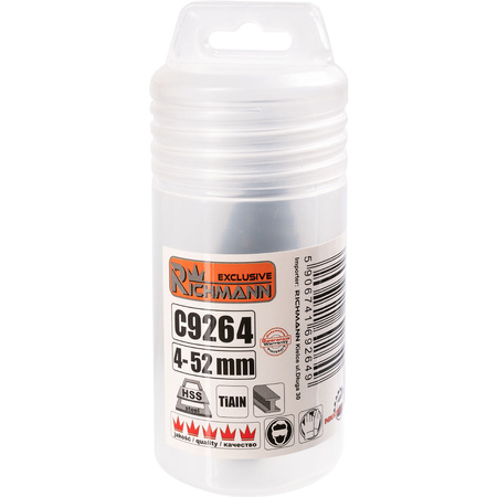 Richmann wiertło stopniowe do metalu 4-52mm C9264
