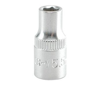 YATO NASADKA SZEŚCIOKĄTNA  1/4"  KRÓTKA  5,5mm