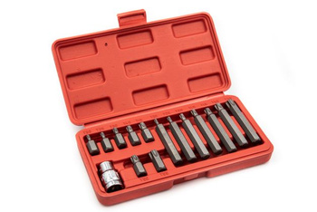 GROSLEY ZESTAW 15 CZĘŚCIOWY BITÓW TORX
