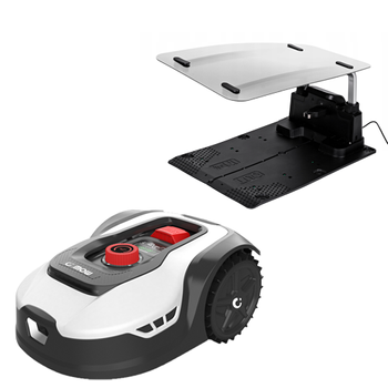 Cedrus robot koszący C-Mow M10 1000m2 z osłoną stacji ładującej