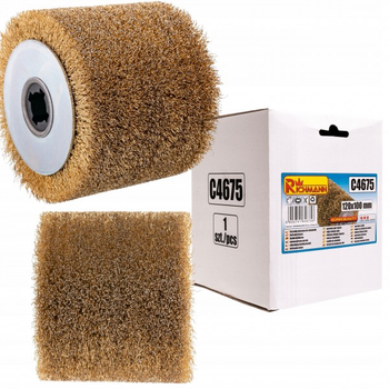 Richmann szczotka do satyniarki druciana 120x100 C4675