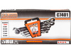 Richmann klucze z grzechotką 8-19mm Łamane C7401