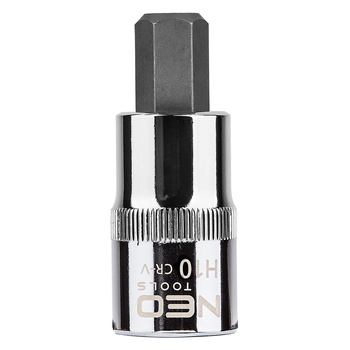 NEO KOŃCÓWKA SZEŚCIOKĄTNA NA NASADCE 1/2" H10x55mm