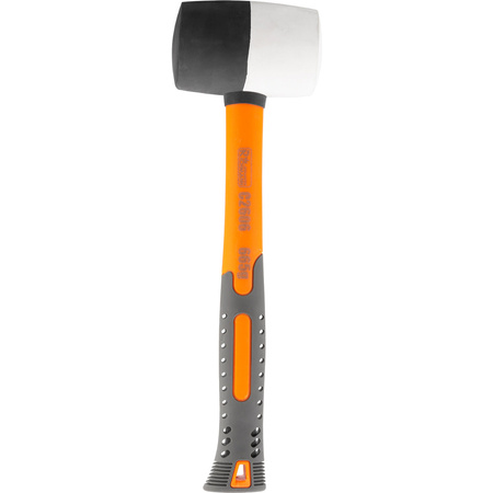 RICHMANN MŁOTEK GUM.60 FIBERGLASS BIAŁO-CZARNY C2606