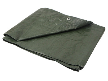 GEKO PLANDEKA 4X6M GRUBA/ZIELONA