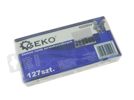 GEKO ZESTAW RUREK TERMOKURCZLIWYCH 127SZT