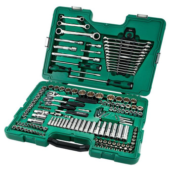 SATA zestaw Kluczy nasadowych 150 elementów 1/4" 3/8" 1/2" ST09510SJ