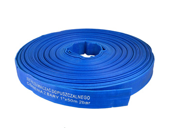WĄŻ DO WODY 1"x 50m PCV NIEBIESKI