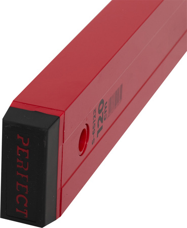 Stalco poziomica 120cm czerwona Perfect S-65122