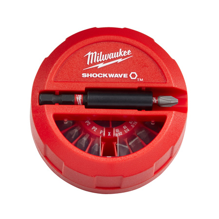 MILWAUKEE ZESTAW BITÓW 15SZT. SHOCKWAVE IMPACT 4932430904