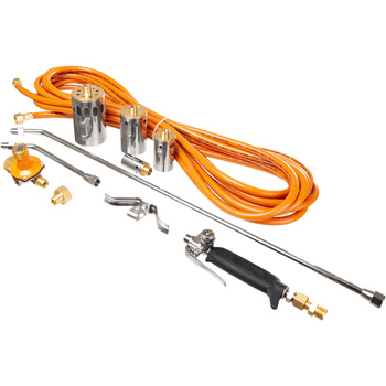 Richmann palnik zestaw 20/38/50/63mm 200/700mm , przewód 10m , reduktor, plastikowa walizka C1075