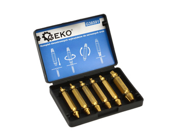 GEKO KPL. DWUSTRONNYCH WYKRĘTAKÓW DO ŚRUB 6SZT.