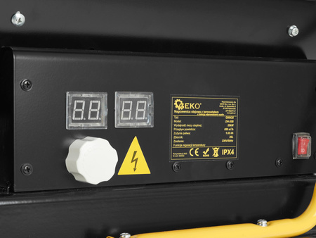 Geko nagrzewnica olejowa z odprowadzeniem spalin 25KW G80425